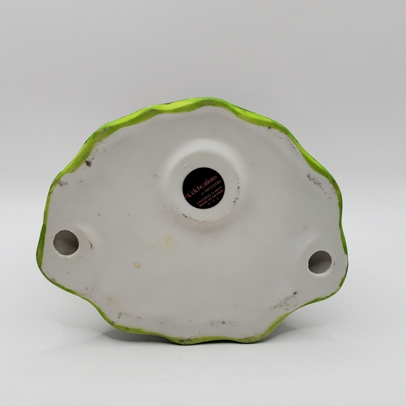 Vintage Witch Candle Holder Figurine Ceramic Halloween Decoration 6.25 inch Tall - Picture 12 of 16